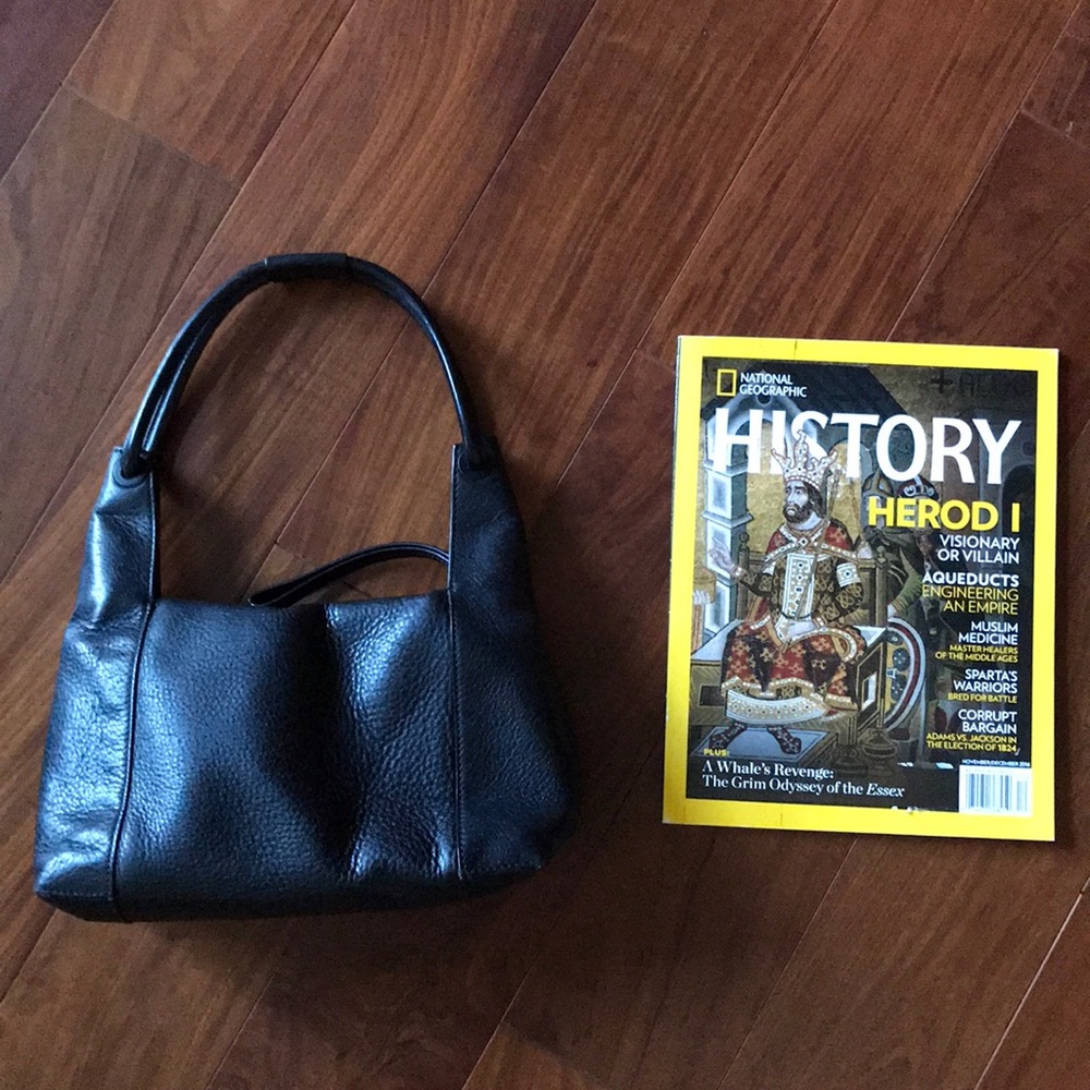 Gucci Black Leather Purse